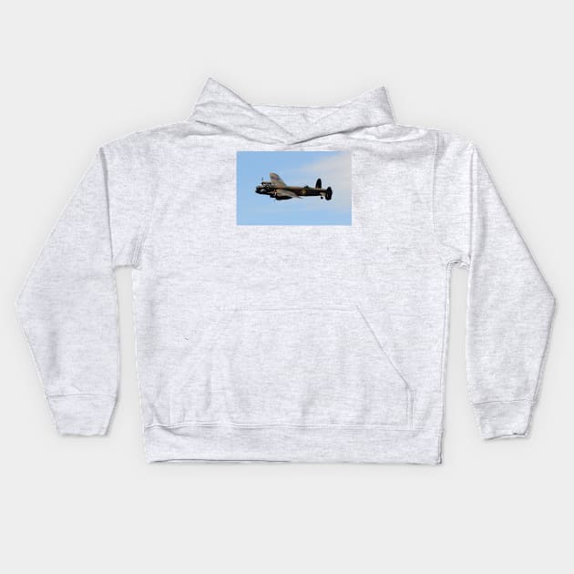 Avro Lancaster Kids Hoodie by CGJohnson